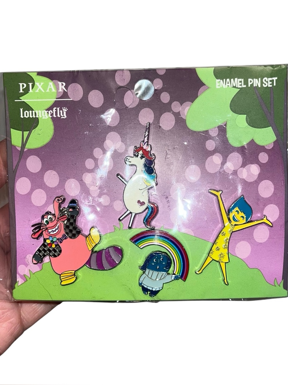 Rare inside out loungefly disney Pixar pin set
Brand new 
Released July 2020